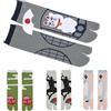 NOREN Calze Tabi Giapponesi Infradito (JAPANORAMA) Fatte in Giappone/Calze con Stampa Sandalo, Dita Separate/Taglia Unisex per Uomini e Donne, One Size