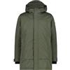 CMP Parka da Uomo con Cappuccio Fisso, 33K2207 (54, Dark Green)