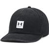 Under Armour Snapback di Marca Coperchio, Nero, Taglia Unica Uomo