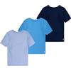 POLO RALPH LAUREN Maglietta Intima da Ragazzo Multi-Pack, Blu, Confezione da 3, M