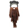 Xinqiao - Berretto in maglia - Uomo Coffee Beard Taglia unica
