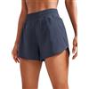 CRZ YOGA Pantaloncini Delfino Sportivi 7cm | Vita Alta, Fodera Rete, Asciugatura Rapida, Leggero, Una Tasca con Cerniera, per Donna
