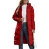 Valtorixia Vestiti invernali da donna 2025 cappotti lunghi in pile di shearling oversize con cappuccio