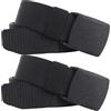 YunYunStrap Cinture per Uomo Donna Cintura Tattica da Lavoro in Nylon Taglie Forti con Fibbia in Plastica, 170cm 2 Pezzi
