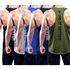 Boyzn Confezione da 3 canottiere da uomo, estive, senza maniche, traspiranti, per palestra, allenamento, palestra, bodybuilding, senza maniche