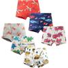 LeQeZe Boxer Bambini in Cotone 100% - Confezione da 6 Pezzi Intimo Traspirante 8-9 Anni Taglia Produttore 150