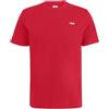 FILA Laas Regular Tee T-Shirt, Rosso Vivo, L Uomo
