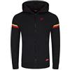 riverso - Felpa con cappuccio da uomo RIVDanilo, con chiusura lampo, in cotone, colore: nero, grigio, blu, rosso, verde, taglie: S, M, L, XL, XXL, 3XL, 4XL, 5XL, 4XL