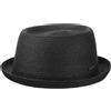Stetson Dawson Pork Pie Uomo Cappello da Spiaggia Cartapaglia Intrecciata Protezione UV 40 Primavera Estate