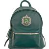 GWCC Zaino della collezione Harry Potter, pelle di ciottoli, stemma in metallo, 4 case: Grifondoro, Serpeverde, Tassorosso, Corvonero, Serpeverina, Size Height 40CM, Length 28CM and width 14CM