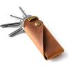 Crazy Horse Craft Portachiavi in Pelle, Organizer Astuccio Anello Custodia