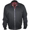 Skytex UK Harrington, giacca classica, stile retrò, disponibile in 10 colori, taglie XS-8XL Nero s