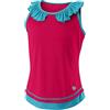 Wilson Competition Maglietta da Tennis Bambine e Ragazze