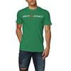 JACK & JONES - Classica T-Shirt da Uomo, Verde (Verdant Green), XXXL