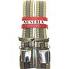 EDERER Generisch Parant: bretelle eleganti - Austria - Vienna - 35 mm di larghezza a forma di H con 4 clip extra forti