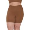 Maidenform Shapewear da donna senza cuciture a vita media coscia più snella, morbido e leggero controllo solido coscia shaper, Castagno Bronzato, Large