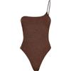 F**K Monokini Monospalla Donna Marrone SW1144-BN