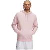 Under Armour UA Rival Fleece Hoodie-Pnk Uomini Felpa con Cappuccio Rosa L