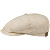 Stetson Hatteras Coppola Lino Berretto con Fodera Cotone Protezione UV 40+ Donna Uomo Primavera Estate