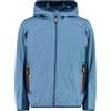 CMP Giacca in softshell leggero da bambino con cappuccio fisso (IT, Numero, 164, Regular, Shadow)