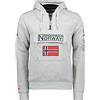 Geographical Norway - Gymclass ESS, Felpa da uomo grigio chiaro XXL