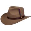 Stetson Oklahoma Cappello Western Feltro di Lana Uomo 100% Feltro Idrorepellente Asahi Guard Traveller Ultraleggero Malleabile Estate Inverno
