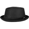 Stetson Wool Pork Pie Unisex Cappello in Feltro di Lana Made in Italy Uomo Lana Vergine Fodera in Cotone Autunno/Inverno