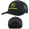 John Deere Cappello da Baseball Trucker Hat 13083344Bk Berretto da Baseball Attuale Cappello da Camionista Cappello da Camionista Ricamo Bkyw Nero, Nero, Taglia Unica