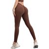 EFRJUWI Indietro V Leggings Push Up Sport Fitness da Donna Corsa Allenamento Pantaloni Yoga Palestra for Ragazze