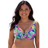 Vivisence 3203 Bikini Pezzo sopra Coppa Morbida, Multicolore,3E