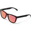 NORTHWEEK Regular Occhiali da Sole Unisex-Adulto, Polarized Matte Black Ruby
