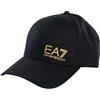 EA7 Cappello unisex Emporio Armani EA7 baseball hat black/ gold C25EA04 7X000005 AF11989 M