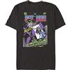 DC Comics Batman Wild Card Short Sleeve Tee Shirt T, Nero, L Unisex-Adulto
