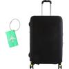 Shengxi Copri Valigia, Coprivaligia Elastica Custodia Protettiva per Bagagliaio per Bagagli Coprivaligia lavabile da 18-32 Pollici Copri Valigia Protezione da Viaggio con 1 Etichetta (L:26-28 Inches)