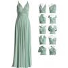 72styles Abito Cerimonia Donna Vestito Elegante Infinity Damigella d'Onore | Multiway Vestiti con Bandeau,Wedding Guest Dress Abiti Lungo
