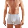 Enrico Coveri Boxer Uomo Super Offerta 3 E 6 Pezzi Boxer Uomo Elasticizzato Elastico Esterno (3 Pezzi-Bianco, M)