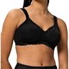 Triumph Donna Modern Lace+Cotton N, Bra, BLACK, 2A
