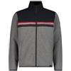 CMP Felpa con Zip da Uomo in Pile Knit Tech 35M3937
