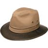 Stetson Cappello Traveller Uomo con Protezione UV40 Cappello Sole Ripiegabile Indeformabile Used Look Tessuto Primavera Estate