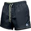 NORTH SAILS Costume a Pantaloncino da Bagno Uomo in Poliestere 100% Reciclato (IT, Testo, S, Nero Laccio Verde)