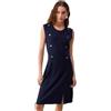 Liu Jo Abito Corto in Jersey Interlock L, 93924