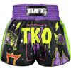 Tuff Sport Pantaloncini da Muay Thai, stile retrò, taglio slim classico, MMA, kickboxing, set da allenamento