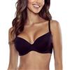 Vivisence Reggiseno Push-Up Elegante Liscio Uniforme 1068, Nero,4F