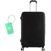 Shengxi Copri Valigia, Coprivaligia Elastica Custodia Protettiva per Bagagliaio per Bagagli Coprivaligia lavabile da 18-32 Pollici Copri Valigia Protezione da Viaggio con 1 Etichetta (XL:29-32 Inches)