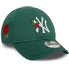 New Era New York Yankees Berretto da Baseball per Bambini Piccoli MLB Logo della Squadra Natale Bambino NY Verde