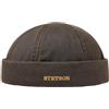 Stetson Old Cotton Berretto da Portuale Maschile Idrorepellente Foderato Pile Pescatore Uomo Autunno Inverno