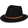 LIERYS Cappello 4 Colori Uomo Made in Italy Impermeabile Ripiegabile Feltro 55-61 cm Autunno Inverno