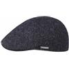 Stetson Texas Classic Coppola Lana - Coppola da Uomo - Berretto Maschile con Fodera in Cotone - Berretto con Visiera Autunno/Inverno - Berretto di Lana Blu Scuro L (58-59 cm)