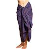 PANASIAM Sarong B027 Golden flower, L
