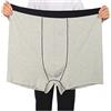 WINDEHAO Plus Size 13XL (200 kg) Boxer da uomo, 3 pezzi intimo maschile allentato morbido grande elastico cotone mutande